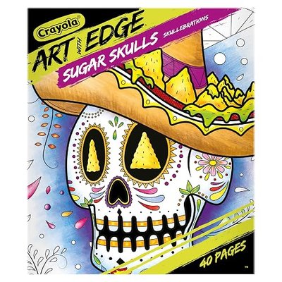 Crayola Sugar Skulls Coloring Book, Volume 3, Teen Coloring, (Page Count/Style May Vary)