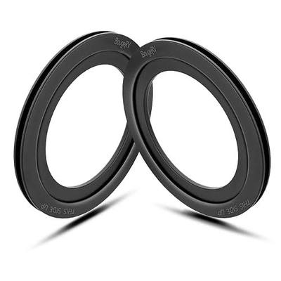 BougeRV RV Toilet Flush Ball Seal Replacement RV Accessories Flush Ball Gaskets for Dometic 300/310/320- Equivalent to Part Number 385311658 (2 Pack) | RV Toilet Flush Ball Seal Replacement Equivalent To Part Number 385311658, Help Repair Leaks And Renew Worn Toilet Gaskets