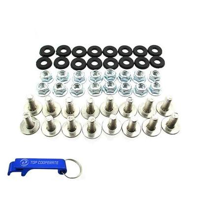 M6 x 16 Plastic Fender Bolt Washer Nut Screw Kit For 50cc 70cc 90cc 110cc 125cc ATV Quad 4 Wheeler