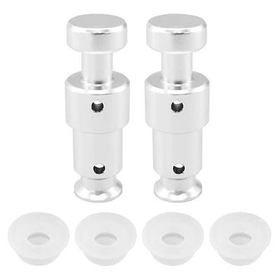Replacement Float Valve for Instant Pot Duo 3, 5, 6 Qt, Duo Plus 3, 6 Qt, Ultra 3, 6, 8 Qt, Lux 3 Qt - 2 Float Valves 4 Silicone Caps