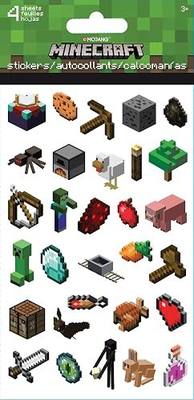 Minecraft Standard Sticker - 4 Sheet