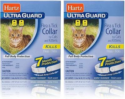 Hartz Ultra Guard Flea and Tick for Cat and Kitten Collar (2-Pack)