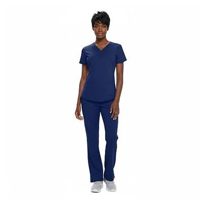 Natural Uniforms Women's Ultra Soft Y-Neck Scrub Set 8200-9200