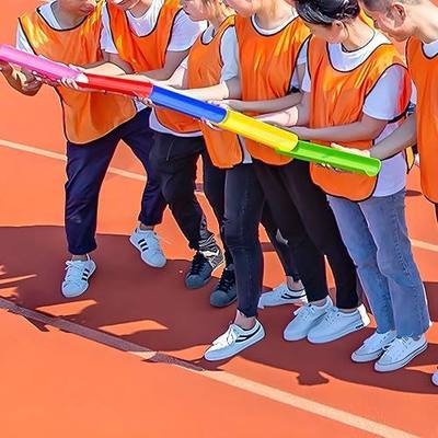 KINDEN Team Building Exercise Activities Pipeline Kit Group Games, Half Pipes Indoor Outdoor Ice Breaker Group Learning Team Work Youth Sports for Kids Teens, Children, Adults Competition Funny Games