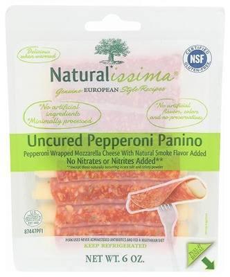 Naturalissima, Pepperoni Panino, 6 Ounce