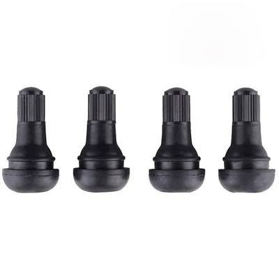 Beduan TR413 Snap-in Tire Valve Stem for Tubeless 0.453" 11.5mm Rim Holes Standard Vehicle Tyres (Pack of 4)
