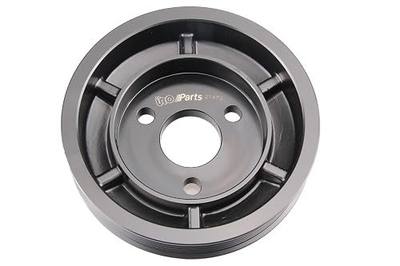 URO Parts 32427537862PRM Power Steering Pump Pulley, Aluminum vs Plastic OEM