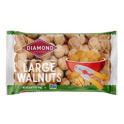 Diamond In-Shell Large Walnuts, 16 OZ