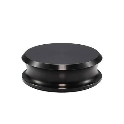 FEMELI Record Weight Stabilizer Fits Under Dust Cover for Turntable (Black) | Turntable Weight Clamps, Aluminum Vinyl Record Stabilizer, Reduces Vibration for LP Record Player, Fits Most Turntables