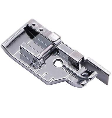 1/4'' (Quarter Inch) Quilting Patchwork Sewing Machine Presser Foot with Edge Guide for All Low Shank Snap-On Singer, Brother, Babylock, Euro-Pro, Janome, Juki, Kenmore, New Home, White, Simplicity