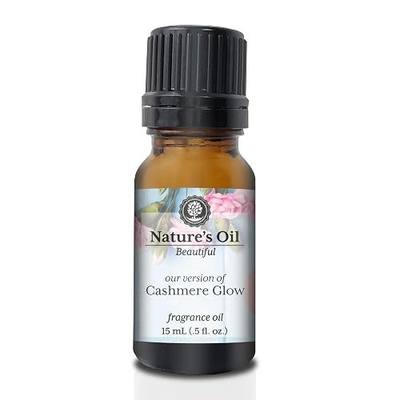 Cashmere Glow Fragrance Oil for Perfume, Cologne, Diffusers, Soap Making, Candle Making, Lotion, Home Scents, Linen Spray, Bath Bombs, Slime (0.5 Fl Oz)