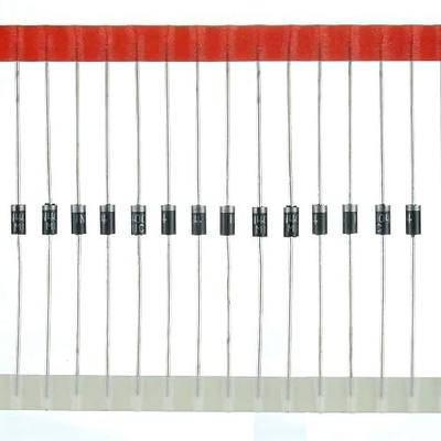 BOJACK 1N4004 Rectifier Diode 1 A 400 V DO-41 Axial 4004 1 amp 400 Volt Electronic Silicon Diodes (Pack of 125)