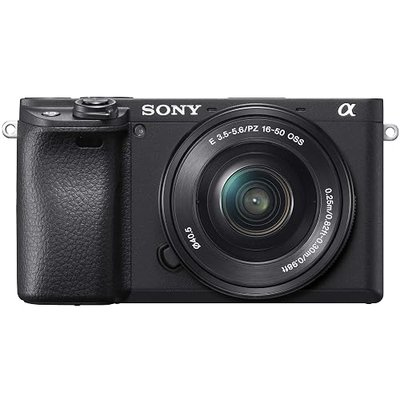 Sony a6400 4K Mirrorless Camera ILCE-6400L/B with 16-50mm F3.5-5.6 Lens Kit (Black) | Official Sony USA Partner Model | Bundle with Deco Gear Bag, Extra Battery, Flash & Accessories