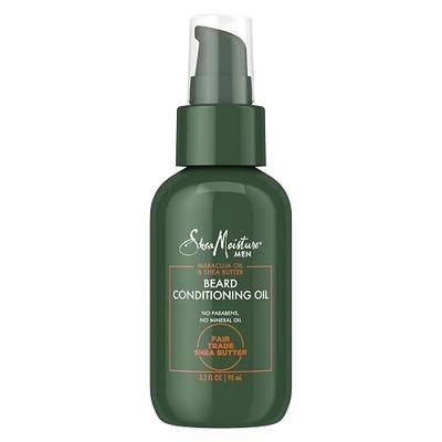 SheaMoisture Beard Conditioning Oil for a Full Beard Maracuja Oil and Shea Butter to Moisturize and Soften 3.2 oz