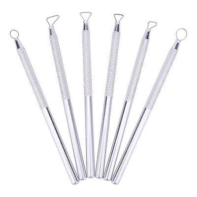Zuoyou 6 PCS Clay Pottery Sculpting Tools Set Pottery Clay Sculpture Caving Scraper Craft Modelling Tools