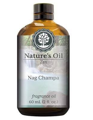 Nag Champa Fragrance Oil (60ml) for Diffusers, Soap Making, Candles, Lotion, Home Scents, Linen Spray, Bath Bombs, Slime