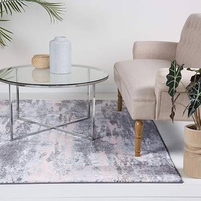 Home Dynamix New Weave Jiovany Area Rug 19.6"x31.5" Gray/Charcoal/Ivory