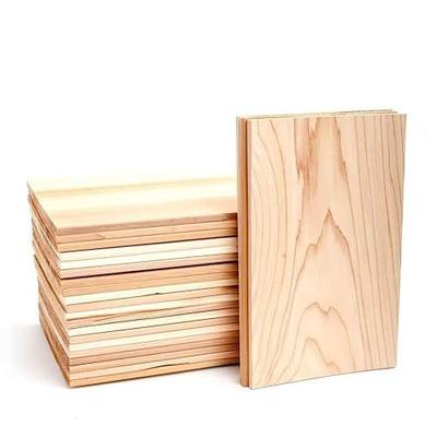 Extra-Wide 24-Pack Western Red Cedar Planks - 7" x 11" for Grilling Salmon - 100% Natural & USA-Made - Easy to Use - Adds Smooth, Mellow Smokiness to Salmon, Seafood, Chicken, Pork, Vegetables & More