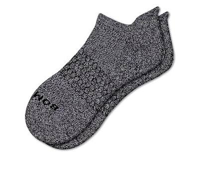 Bombas Women's Originals Ankle Socks, (Grey/Blue)