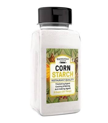 Unpretentious, Corn Starch, 11.2 Oz | For thickening sauces, gravies, and soups