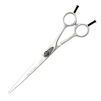 Kenchii Five Star Even Handle Dog Grooming Shears, 7.5 Inch Straight Shears, Light Weight, Heavy Duty Pet Grooming Scissor for Dogs, Cats and Other Animals