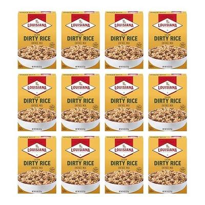 Louisiana Fish Fry Products Dirty Rice Mix, 8 oz (Pack of 12)