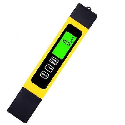 TDS Meter Digital Water Quality Tester, TDS, Temperature & Conductivity Meter 3 in 1, 0-4999 ppm, EC Meter, Digital Water Hardness Testers for Drinking Water, PPM Meter for Hydroponics Aquarium