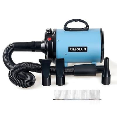 Dog Dryer for Pet Grooming, Pet Hair Dryer with Heater, Blue