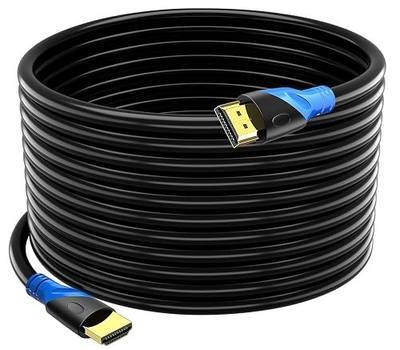 4K Long HDMI Cable - 50 FT (HDMI 2.0,18Gbps) Ultra High Speed Gold Plated Connectors,Ethernet HDMI Cord, 4K@60HZ 2K 1080P 3D ARC Compatible with UHD TV Monitor Laptop Xbox PS4/PS5 ect(15m)