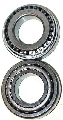 ZGZ 07100 07196 Tapered Roller Bearing Set - Cup & Cone 1" Bore & 1.9687" OD (2)
