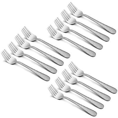 HaWare 12-Piece Kids Toddler Fork Set, Stainless Steel