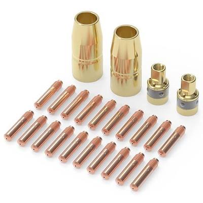 YESWELDER MIG Welding Gun Accessory Kit, 0.030" Tip-Nozzle-Diffusers | compatibility with Miller Millermatic M-100/150 Hobart H-9/10, straightforward replacement, easy setup