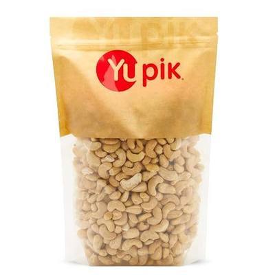 Yupik Nuts Raw Cashews, 2.2 lb (35.3 oz), Kosher, Gluten-Free, Non-GMO, Vegan, Whole Nuts, Unsalted, Unroasted, Source of Protein & Iron, Nutritious, Crunchy, Healthy Snacks, Ideal for Baking & Cooking