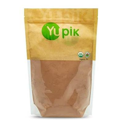 Yupik Organic Unsweetened Cocoa Powder, 2.2 lb (35.2 oz), Gluten-Free, GMO-Free, Vegan, Kosher, No Sugar Added, No Additives, Natural Powder, Excellent Source of Fiber & Iron,For Baking & Topping
