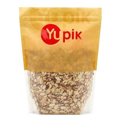 Yupik Sliced California Almonds with Skins, 2.2 lb, Unblanched, Gluten-Free, Kosher, Raw, Good Source of Protein, Fiber, Iron & Calcium, Low in Carb, Pack of 1