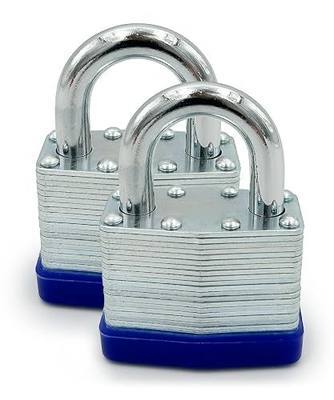 NOT A LOCK - 11134P/2PK 2 PK, Silver