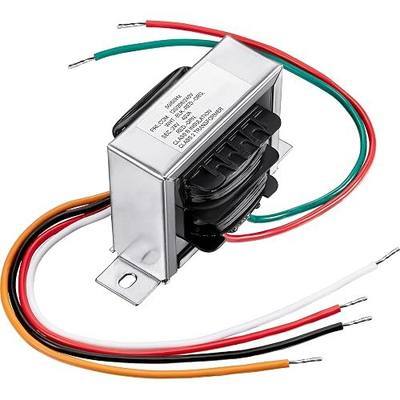 24V 40VA Control Transformer, Multi-Tap 120/208/240V to 24V AC, 1 Pack | 24V Transformers, HVAC Control Applications, Easy Foot Mount Installation, Reliable Power Conversion
