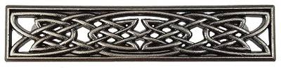 GENUINE TEXAS BRAND Set of 6 Classic Celtic Knot Drawer Handles in Old Silver