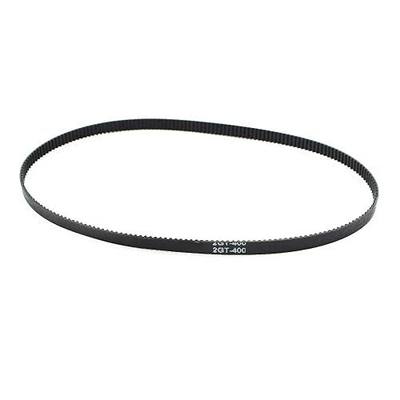 GT2 Timing Belt, 400mm Length, 6mm Width, 1Pc | Closed Loop Rubber Belt, For 3D Printers, Synchronous Belt Replacement Part, 2GT Compatible