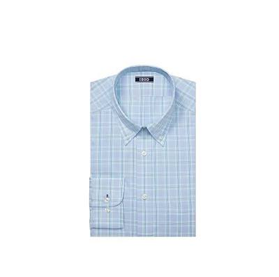 IZOD Men's Dress Shirt Regular Fit Stretch Check