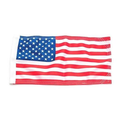 Kuryakyn 4264 Motorcycle Display Accessory: Replacement American Flag, 4" x 9"