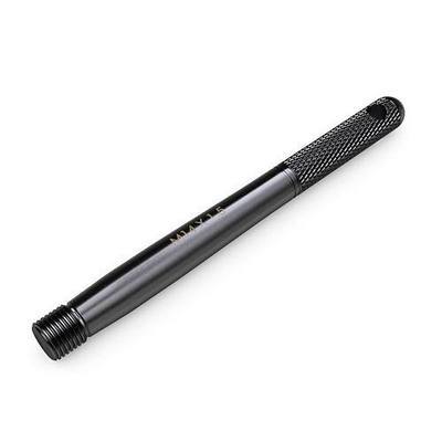 Black Wheel Hanger Alignment Pin Guide Tool - Metric 14x1.5 Threads - Wheel Lug Bolt Automotive Mechanic Tool Compatible with Audi Volkswagen Mercedes Benz Porsche, M14x1.5 1pc