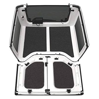 BedRug Jeep HeadLiner | Fits 2019 - 2026 Jeep JL 2-Dr, 4 pcs. | Charcoal Grey, HLJL182DRK