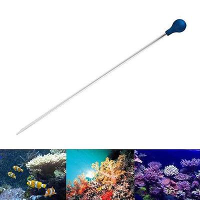 Coral Feeder - Long Acrylic Syringe Tube for Reef/Anemones/Eels/Lionfish and Other Organisms, Accurate Liquid Fertilizer Dispensing
