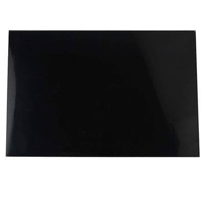 Mr.Power 11.6 x17 Inch Guitar Bass Pickguard Blank Material DIY Sheet Scratch Plate Backplate for Strat Tele Guitar Jazz P Bass (3Ply Black)