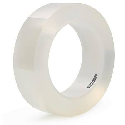 LLPT Caulk Tape Clear 1.2 Inch x 33 Feet | Single Sided, Heavy Duty Adhesive, Instant Waterproof Sealing, No Cure Time for Sink Shower Bathtub Toilet Lavabo Kitchen