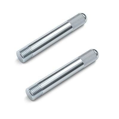 StanceMagic Wheel Hanger M12x1.5, 97mm Length, Silver, Pack of 2 | Compatible with BMW Mercedes Volkswagen. Alignment Pin Mounting Guide Tool, Wheel Lug Bolt Automotive Mechanic Tool Install