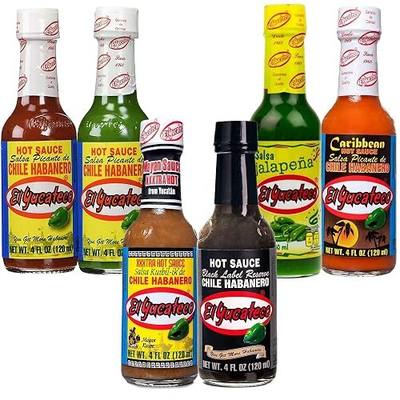 El Yucateco Hot Sauce Variety Pack - 6 Flavor