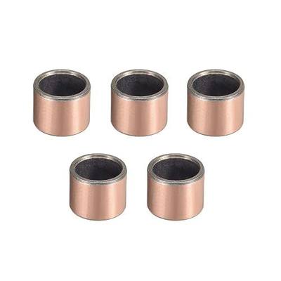 uxcell Sleeve Bearing 12mm Bore x 15mm OD x 12mm Length Plain Bearings Wrapped Oilless Bushings (Pack of 5)