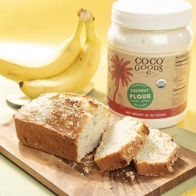 CocoGoodsCo Vietnam Single-Origin Organic Coconut Flour, 36 oz/2.25 lbs